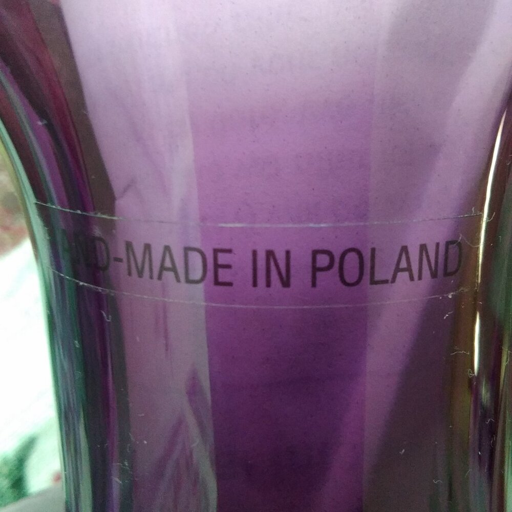 ILLUMINATIONS PURPLE VASE - Picture 3 of 3